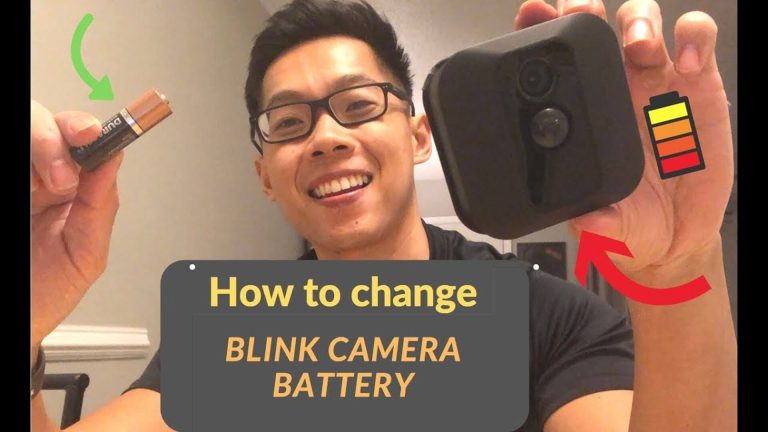 How to Change Battery in Blink Camera