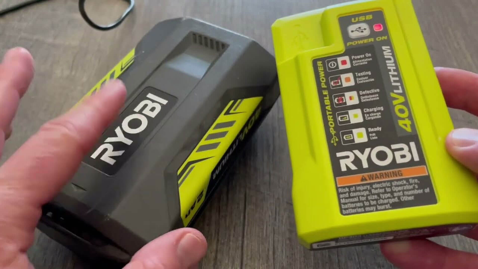 Ryobi Battery Chargers - Why Are They Blinking Green and Red?