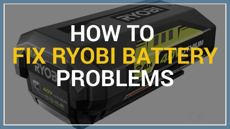 Why is My Ryobi 40V Battery Blinking Green?